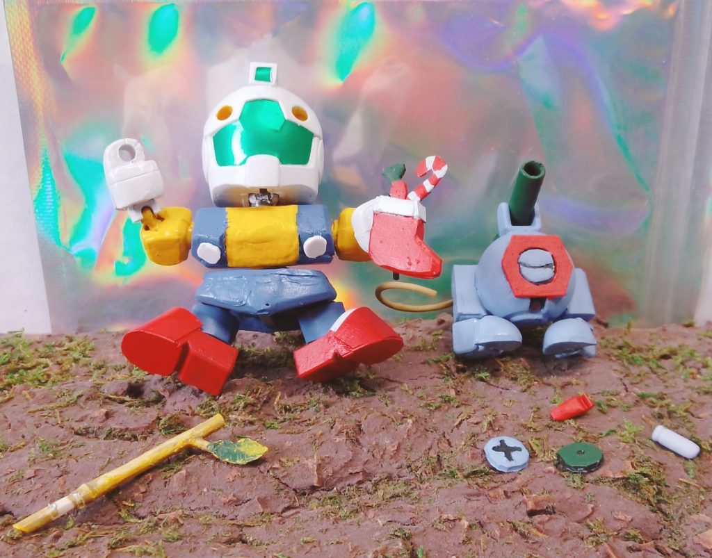 ペットボールはカードダス見比べるとジム・ヘンソンJrが赤ちゃんの時は顔の赤い枠が肌と同色でラクロアの街が壊された時には赤枠になっているので成長と共に赤くなるのかなとか考えていました。寝てる時には舌をしまっているのでネオジム磁石で取り外し出来るようにしました(こだわりポイント)