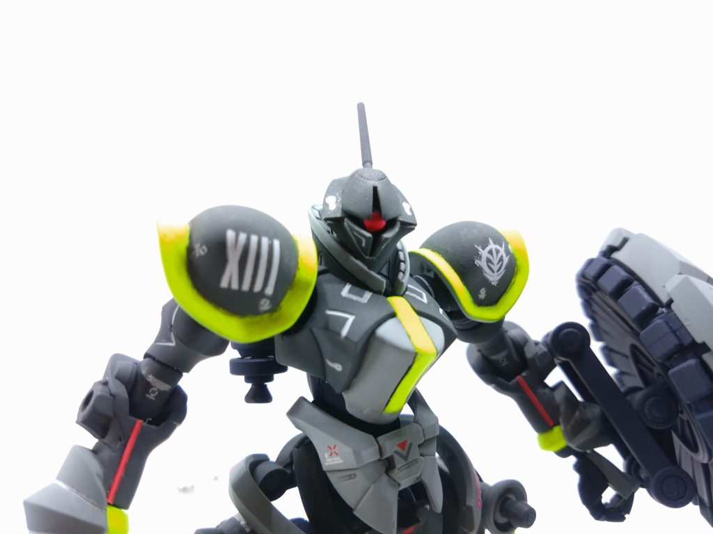 右肩のXIIIは数字で。あくまで私専用機扱いです。