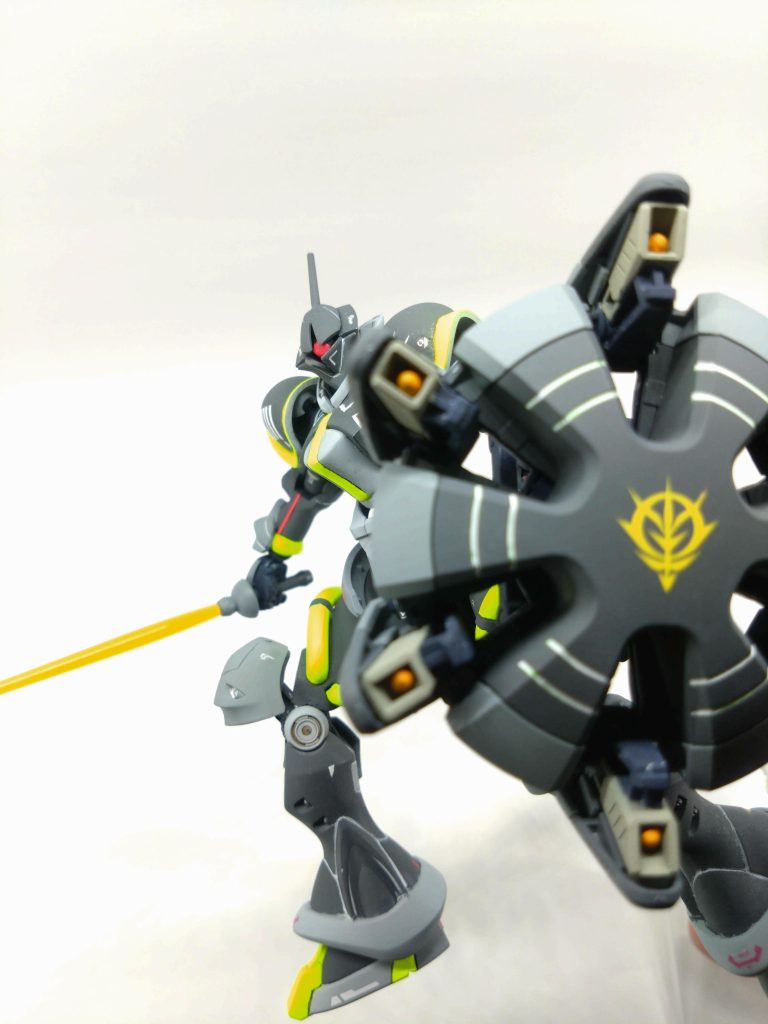 ハイドボンブの射出をイメージして弾を込めました。機雷ではなくミサイルになってしまいました。