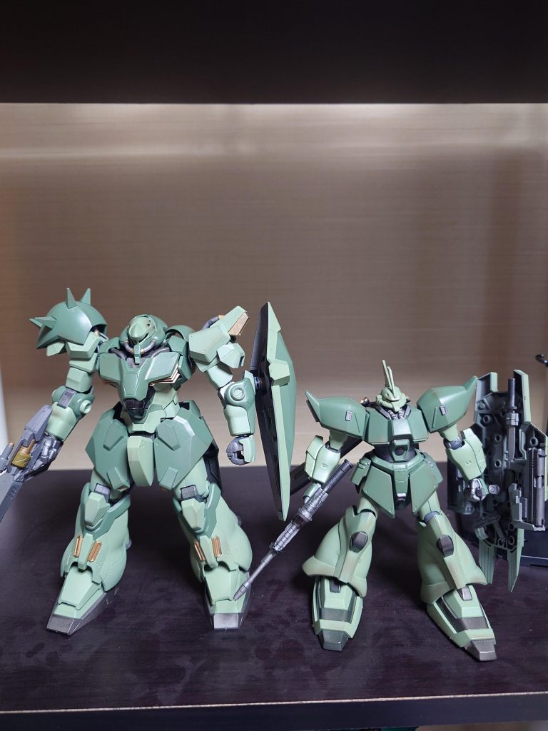 前回のメッサーと並んでパシャリ。メッサーでかすぎです。19mと23mの縮尺、これ本当に合ってるのか…? ご覧いただきありがとうございます。