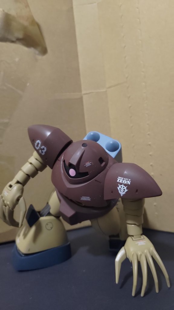 ゴックは投稿するつもりはなかったのですがNanobananaでマイガンプラを動かす楽しみをGUNSTAの皆様と共有したかったので、あり合わせですが投稿する事にしました。また後で編集するかも知れませんので、ご了承の程をお願いします、