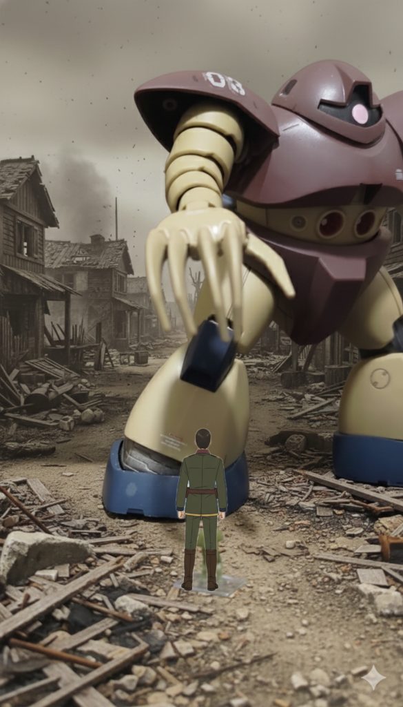 hg ゴック Ai編集 Nanobanana・Gemini・polish–7枚目/制作者:『天倍』 ヤー・ホイホイ 『罪プラ崩師』