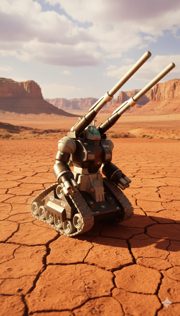 ガンタンク 北米戦仕様風–3枚目/制作者:『天倍』 ヤー・ホイホイ 『罪プラ崩師』