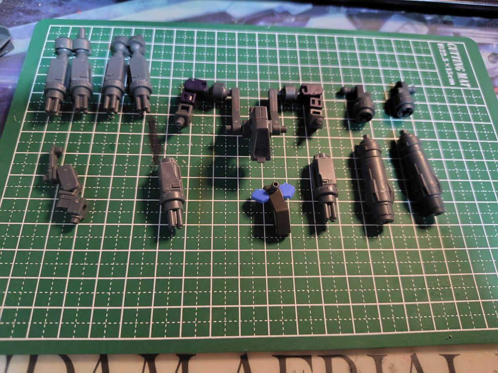 分解図1フレーム類