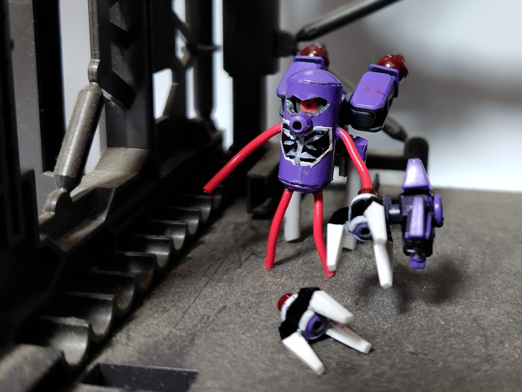 右手を失った時の劇中再現