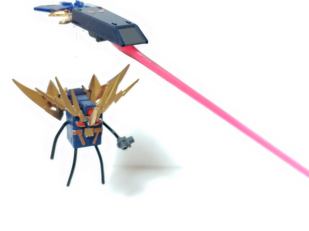 アームト・アーマーdeからはビームが出ます