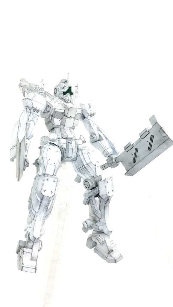 ゲルググ スガイ機(GQ)–2枚目/制作者：かえる