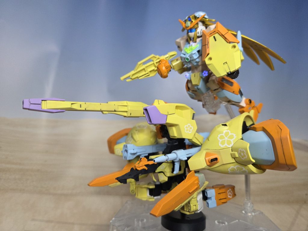 アーマーは足がデカすぎて前期のハンガーにつかないので後半のハンガーを使いました
