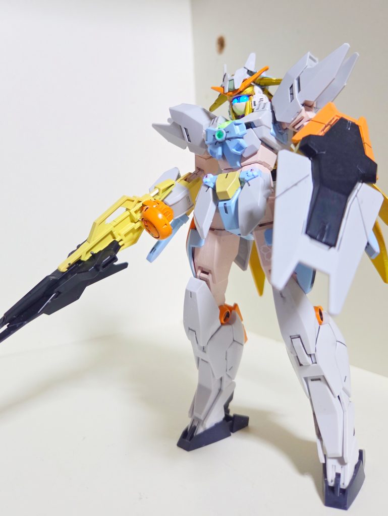 オマケ。コアガンダムカナ+ガンべ限定カラーアースリィアーマー=アースリィガンダムカナ