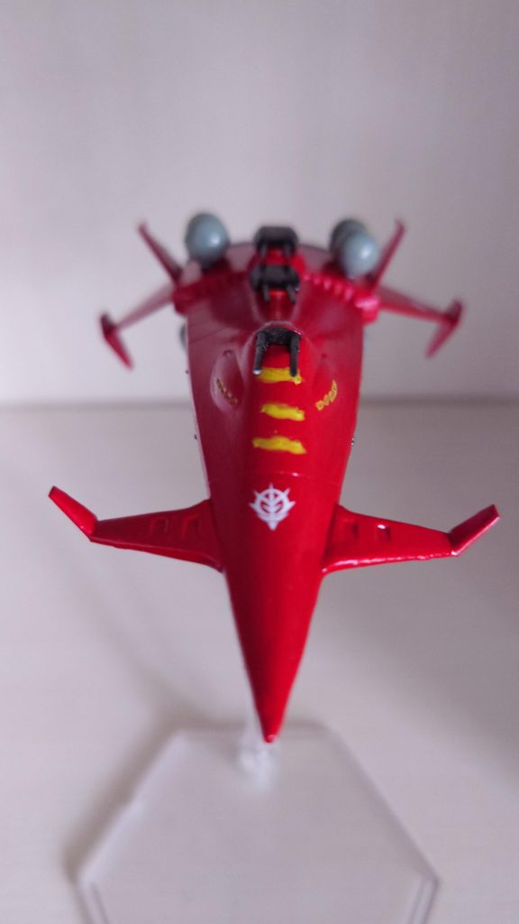 先端にジオン国章が必要ですよね!