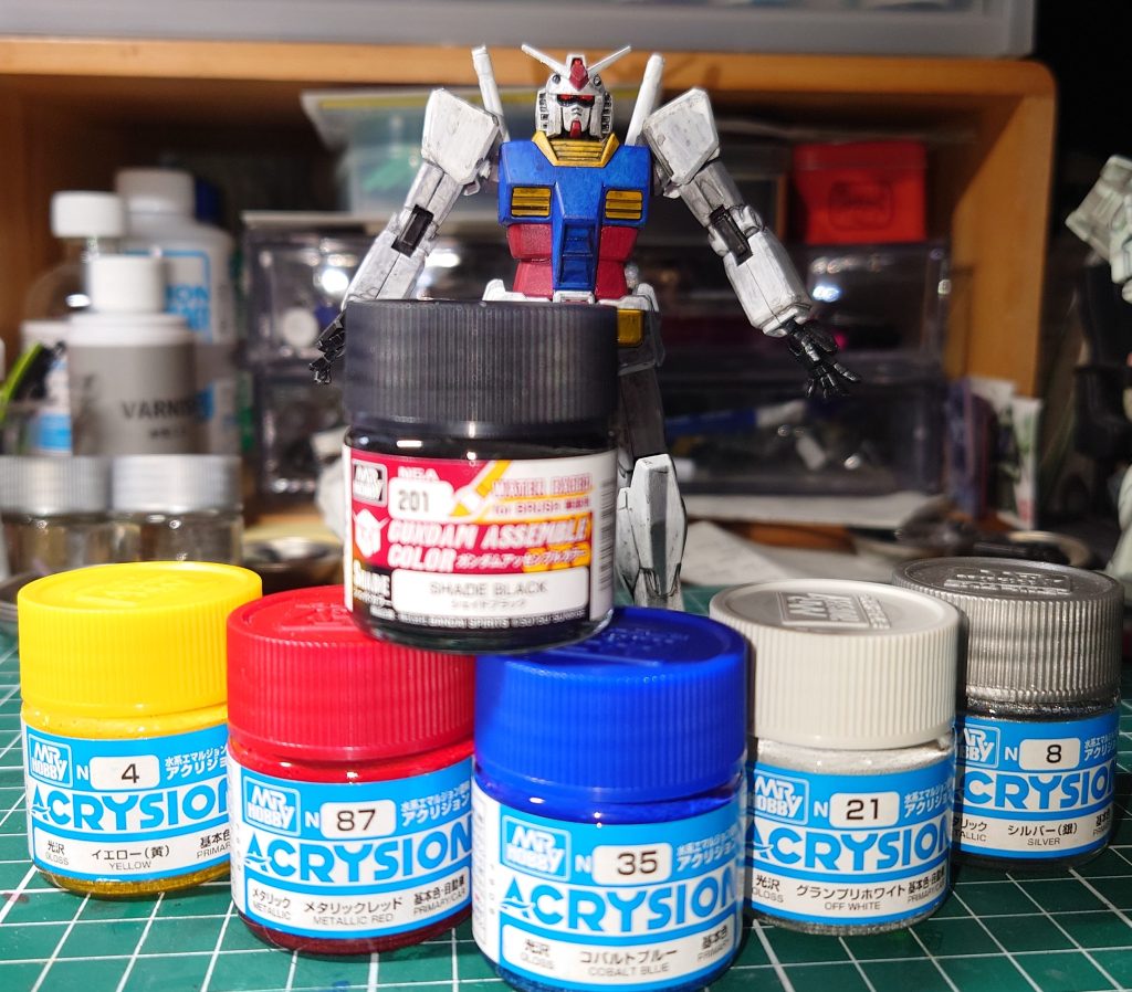 本番塗装の楽しい面々