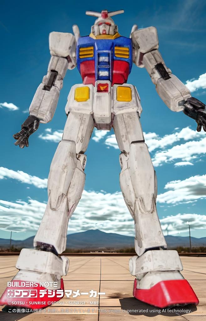 冒頭の画像の別バージョン こちらだと、基地での起動実験風ですね