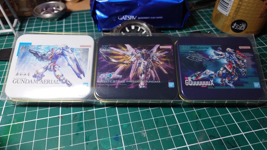 ガンプラのディスプレイベースを飾る（1枚目）