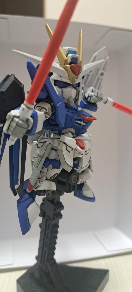 ビームサーベル2本持ち。長七郎江戸日記のようです。わかるかなぁ