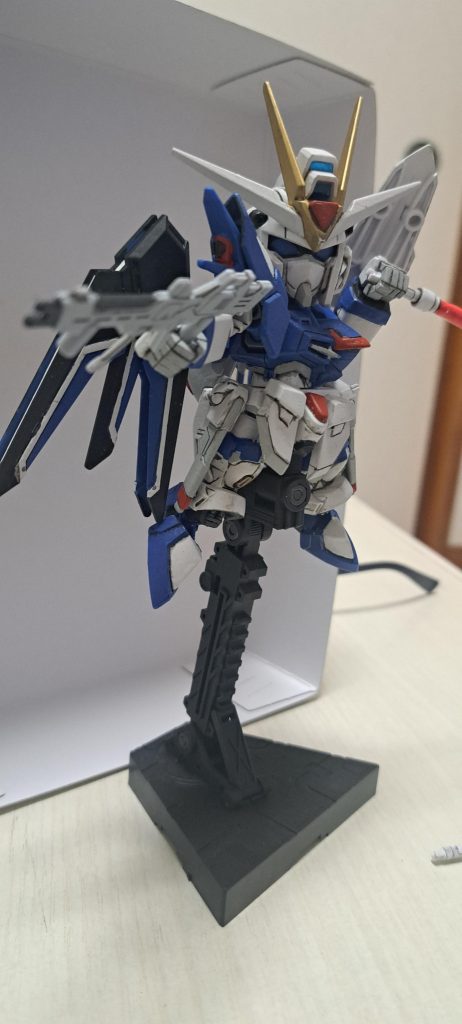 ライフルも持ってみました。せっかくなので。