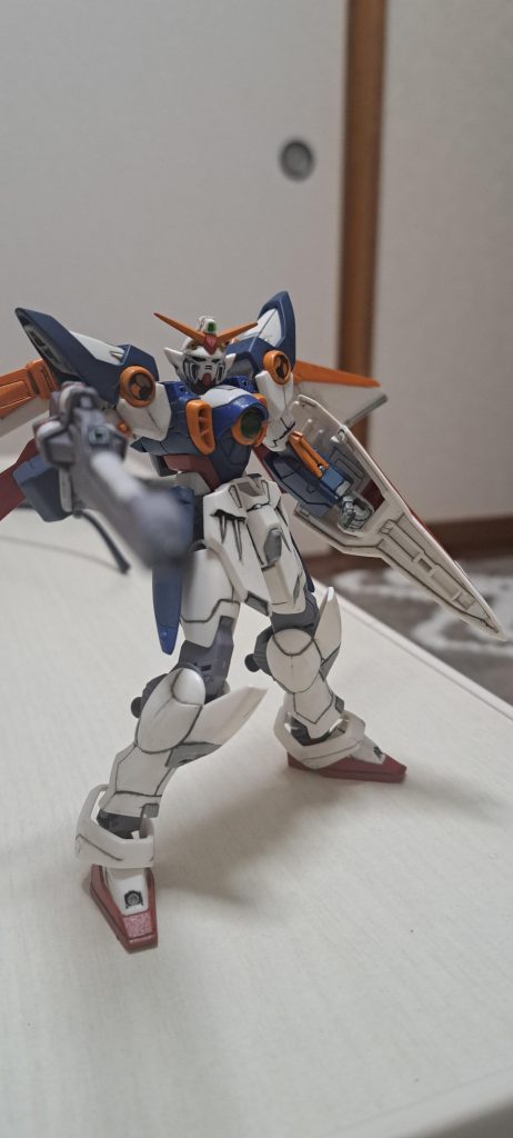 ポージング難しいです。へっぴり腰。