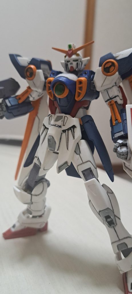 EGウイングガンダム作りました。–6枚目/制作者:ハゲおじさん