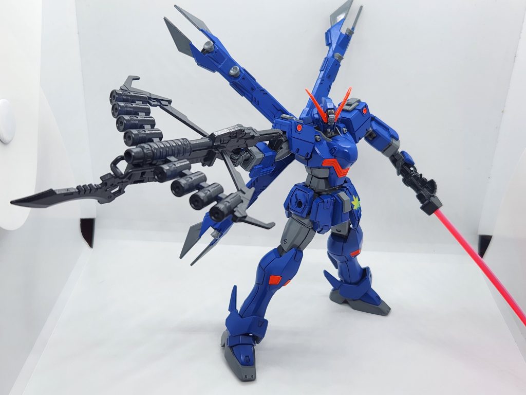 ピーコックスマッシャー、こちらにも銃剣を付けてあります