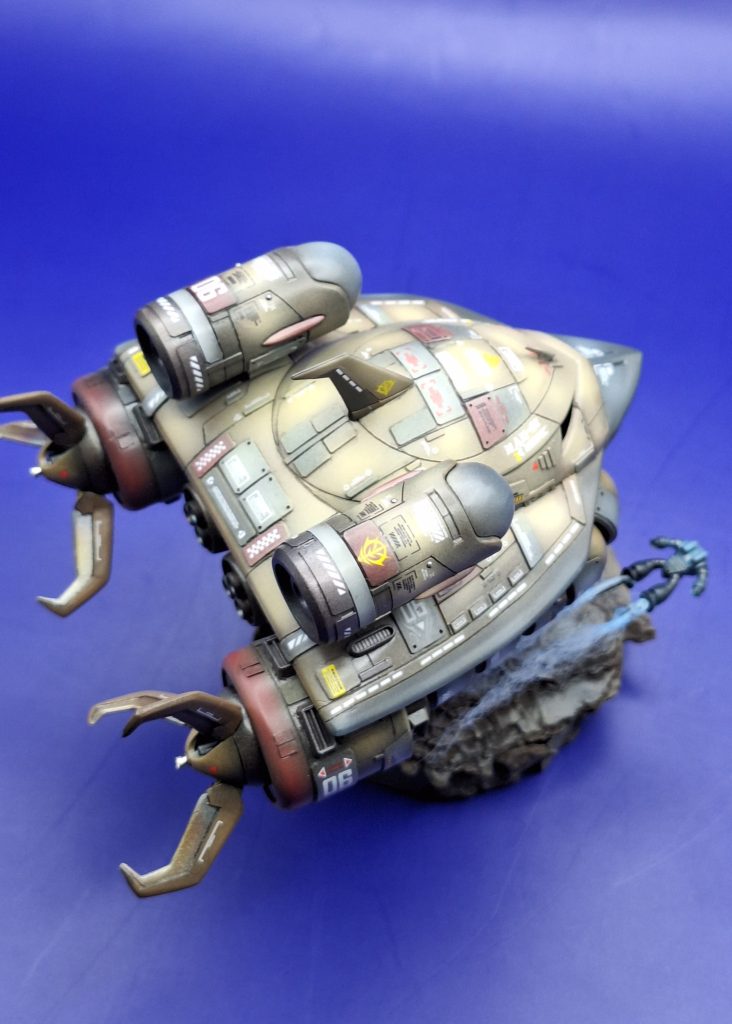 ネオジムを付け…ズゴックのバックパックを脱着式にしてみました😊