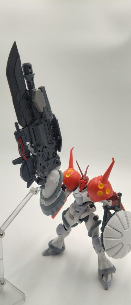 本体はR・ジャジャを使いガンランスはランスを半分にカットしコトブキヤ系のいろんなもんくっつけたら こんなロマンにW