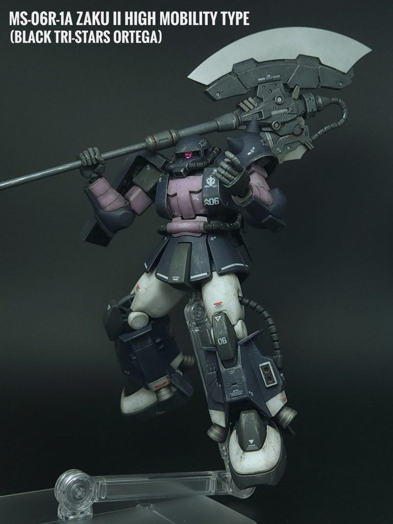 MS-06R-1A 黒い三連星仕様高機動型ザクII Black Tri-stars Zaku II High Mobility Type–2枚目/制作者:cygnusleung