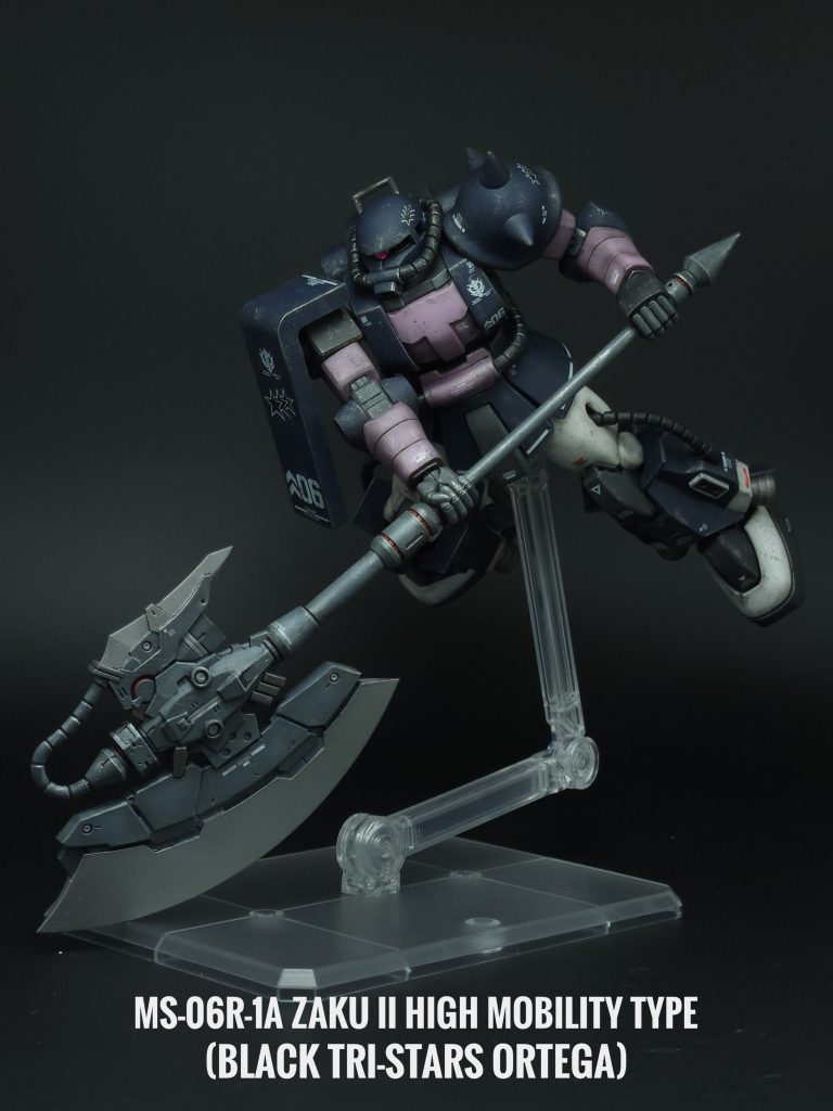 MS-06R-1A 黒い三連星仕様高機動型ザクII Black Tri-stars Zaku II High Mobility Type–3枚目/制作者:cygnusleung