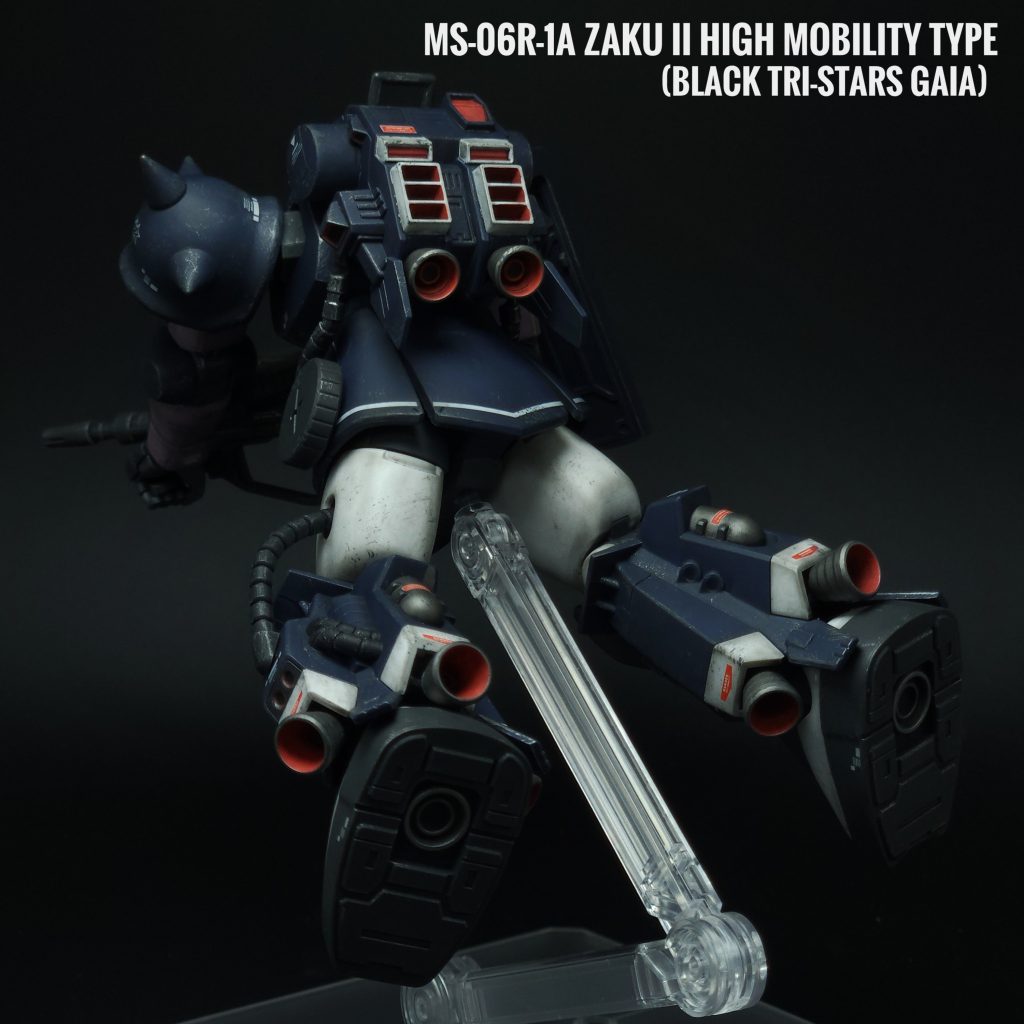 MS-06R-1A 黒い三連星仕様高機動型ザクII Black Tri-stars Zaku II High Mobility Type–5枚目/制作者:cygnusleung