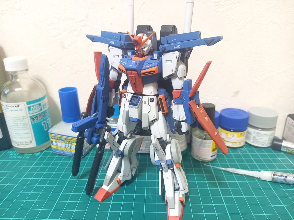 hguc zzガンダム–3枚目/制作者：ぷらうら