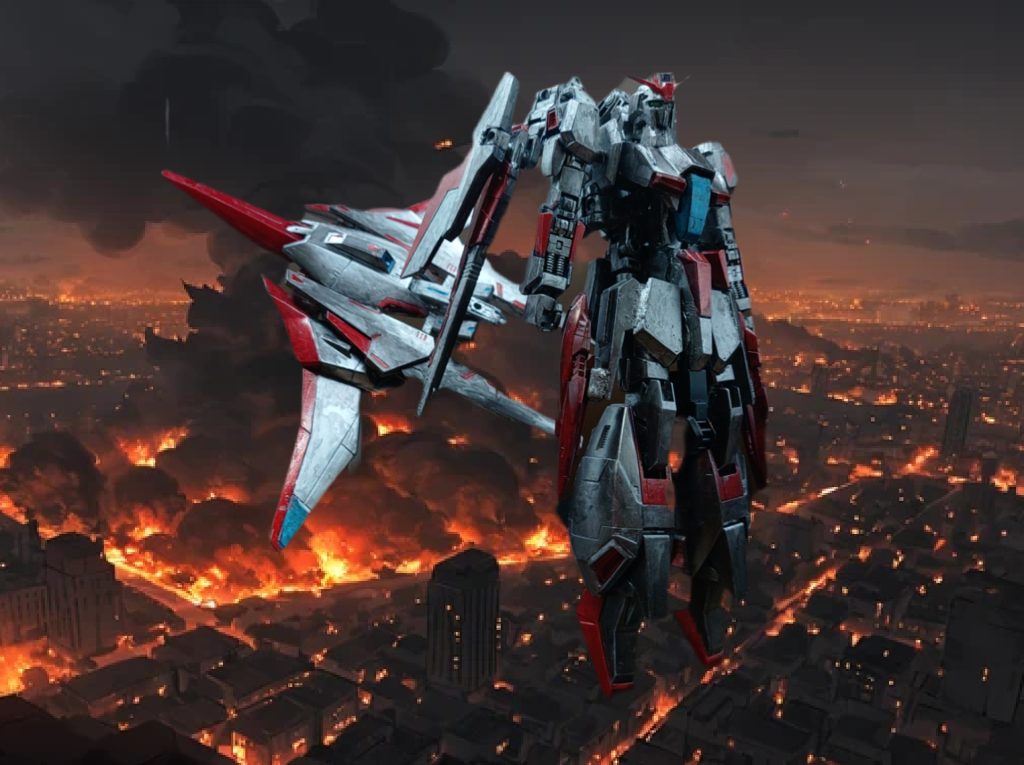 作品名：黒いガンダム、大地に立つ<p>完全変形するhgのZガンダムついに完成しました！ 良ければいいね！お願いいたします！</p>
