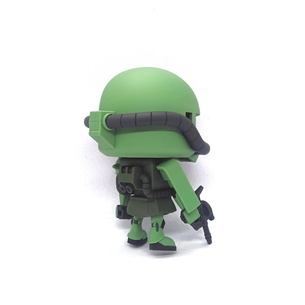 ザクプラくん部分塗装–3枚目/制作者：preservedflower06