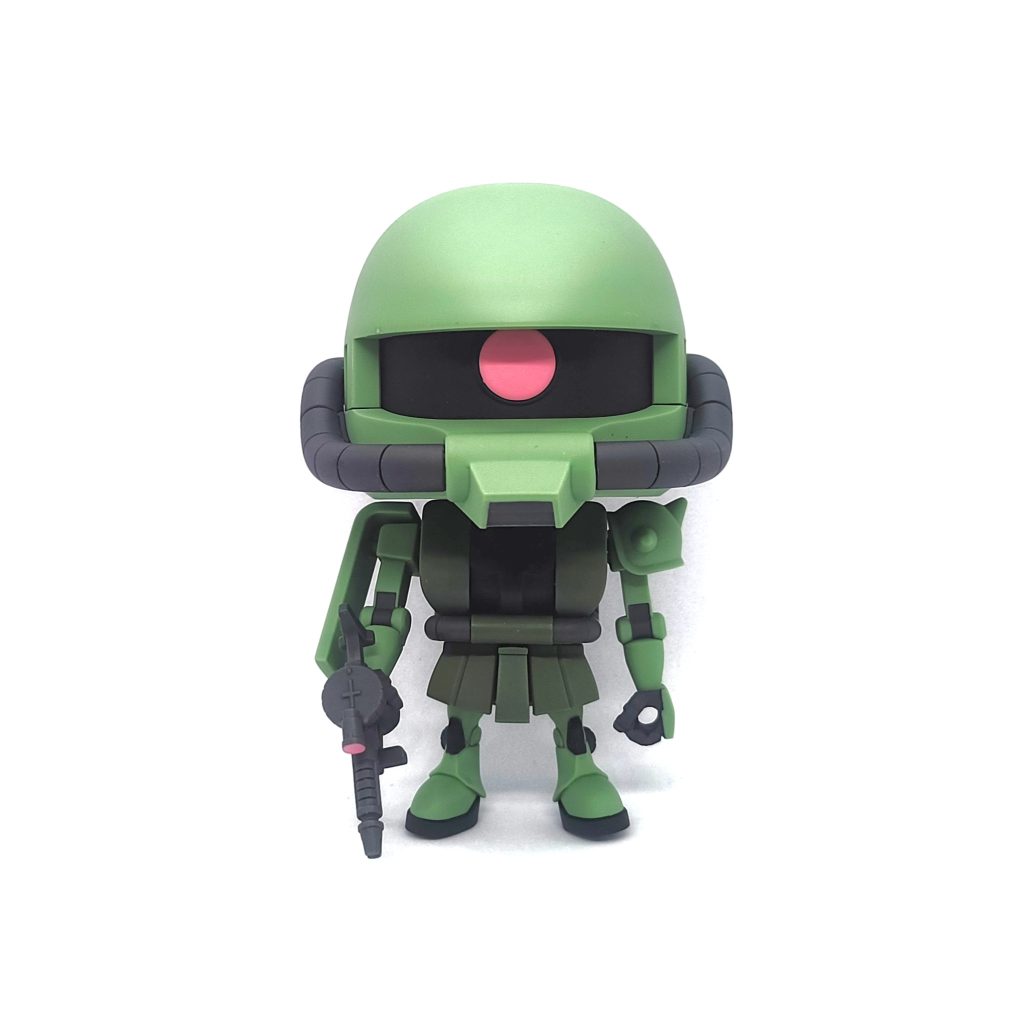 ザクプラくん部分塗装–2枚目/制作者：preservedflower06