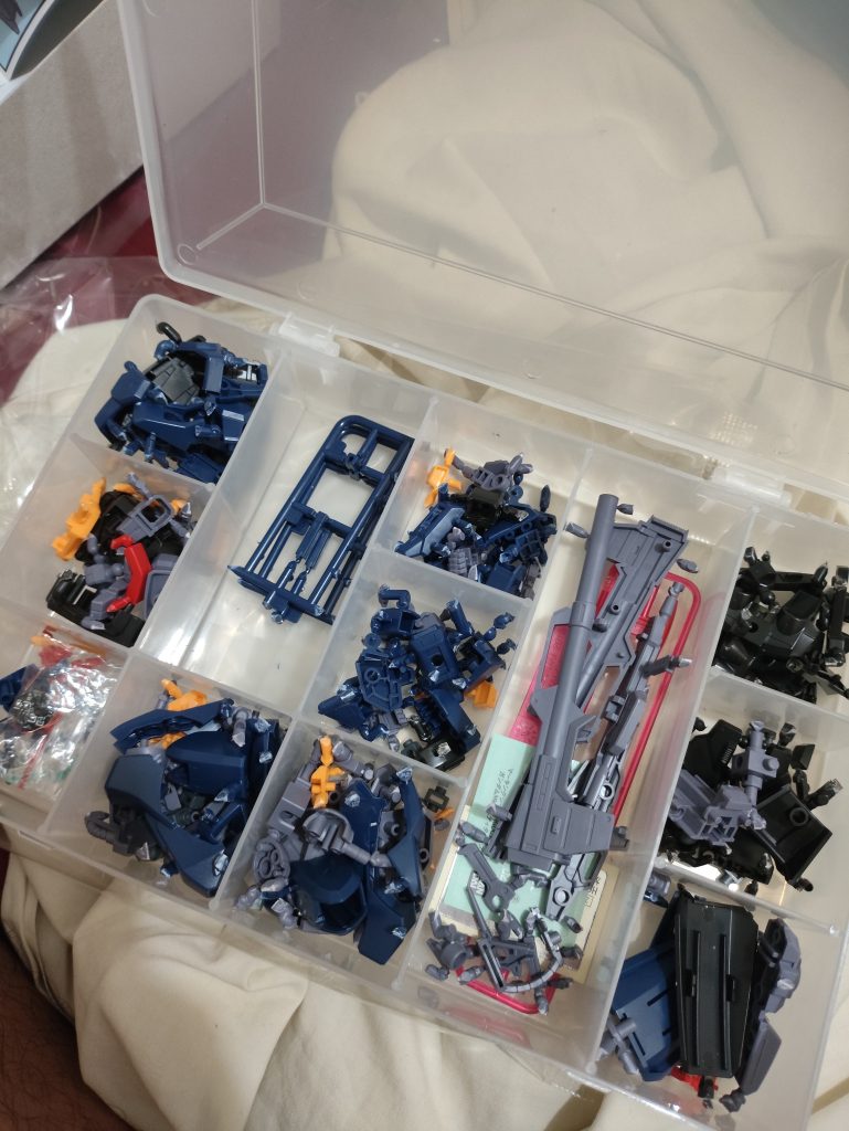 Organizing it by parts