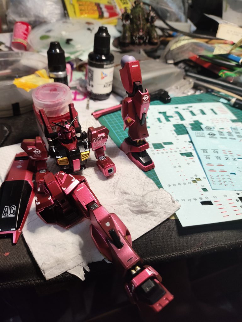 Applying waterslide decals from 3rd party brand 