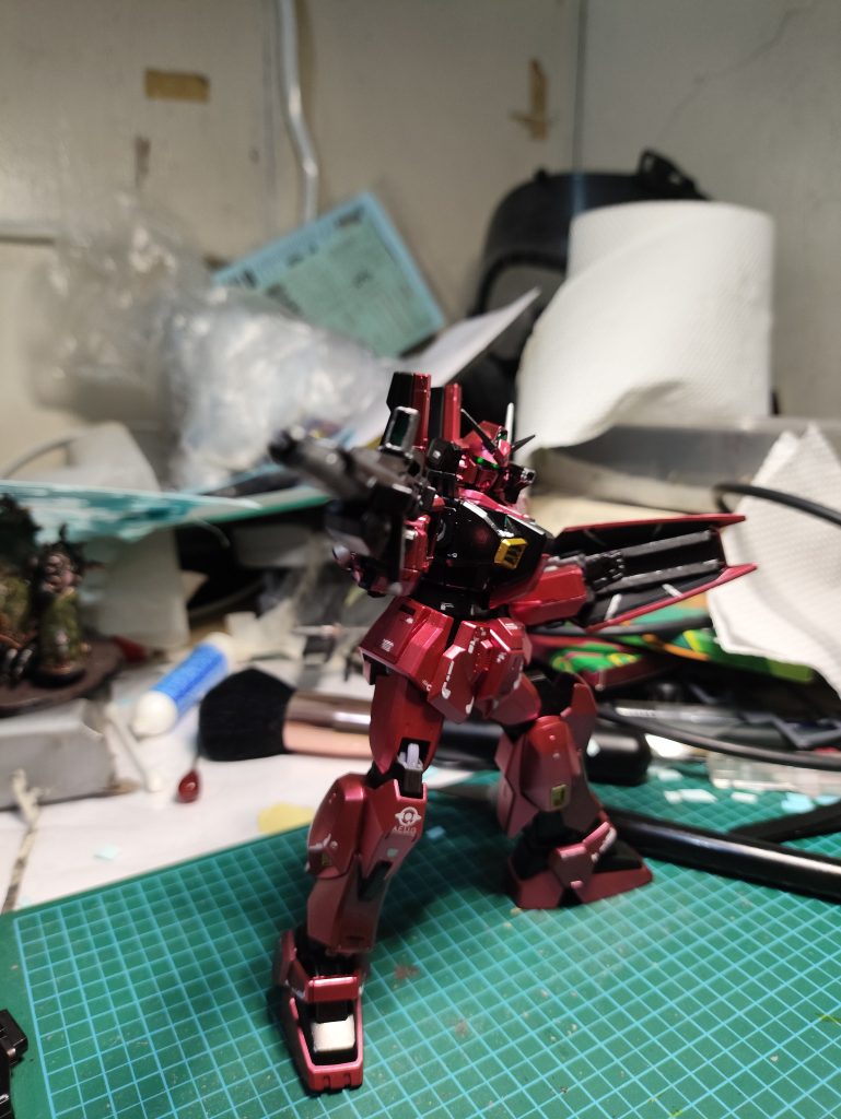 Custom Painted HGUC 1/144 RX-178 Gundam Mk.II(Titans) Quattro Bajeena Color Metallic ver.–4枚目/制作者：BlitzGod28