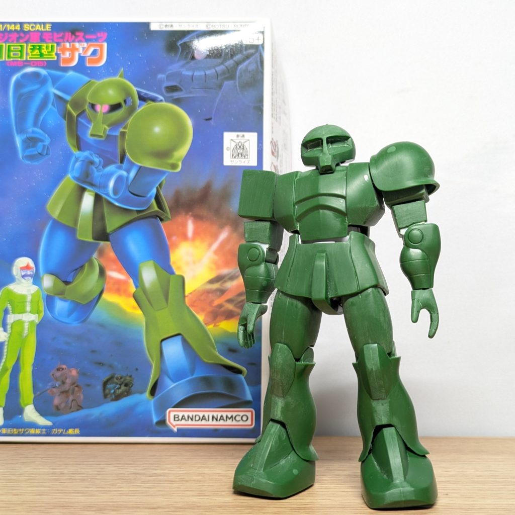 ジオン軍モビルスーツ旧型ザク–7枚目/制作者：@yuunon_modeling