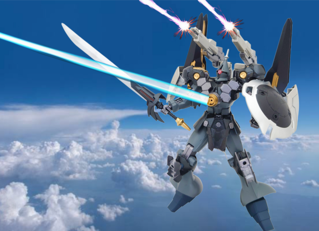 高所からの狙撃による奇襲から、高速で敵機に接近し剣で仕留めるスタイルを想像していました。