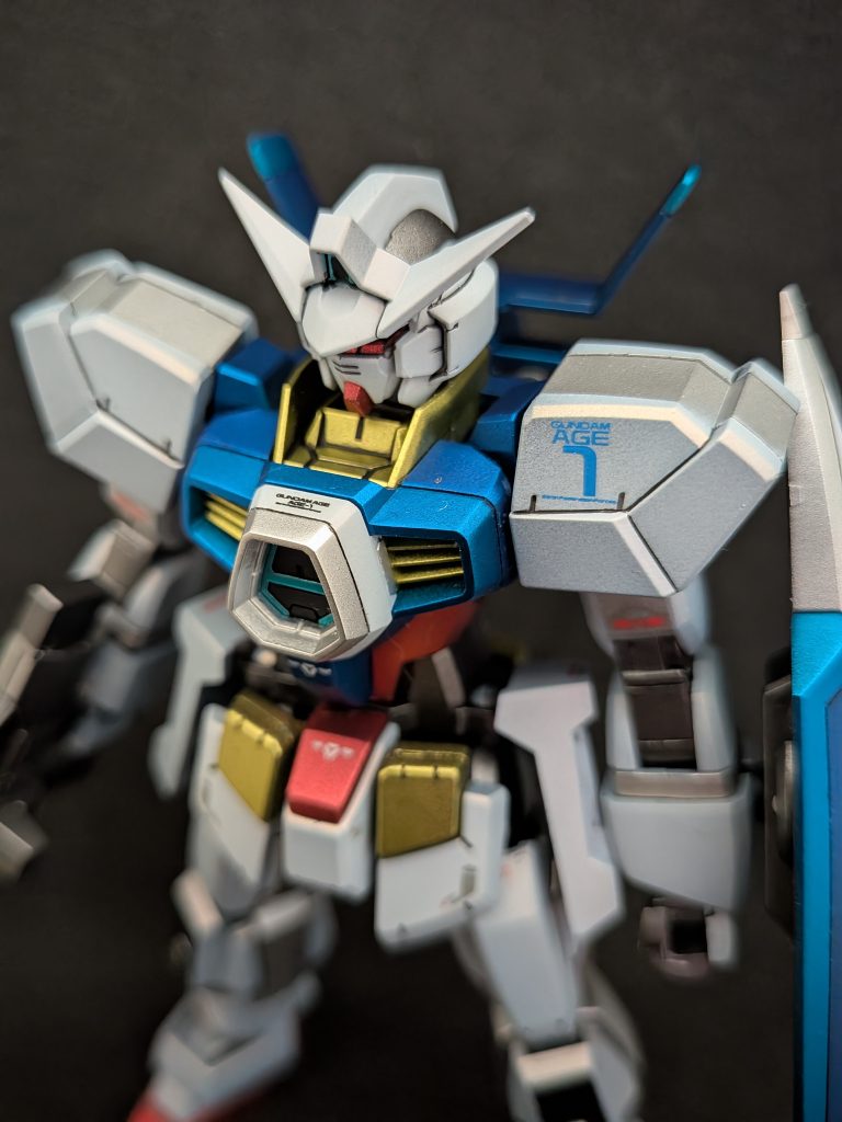 胸部アップ。粗さが目立ちます。