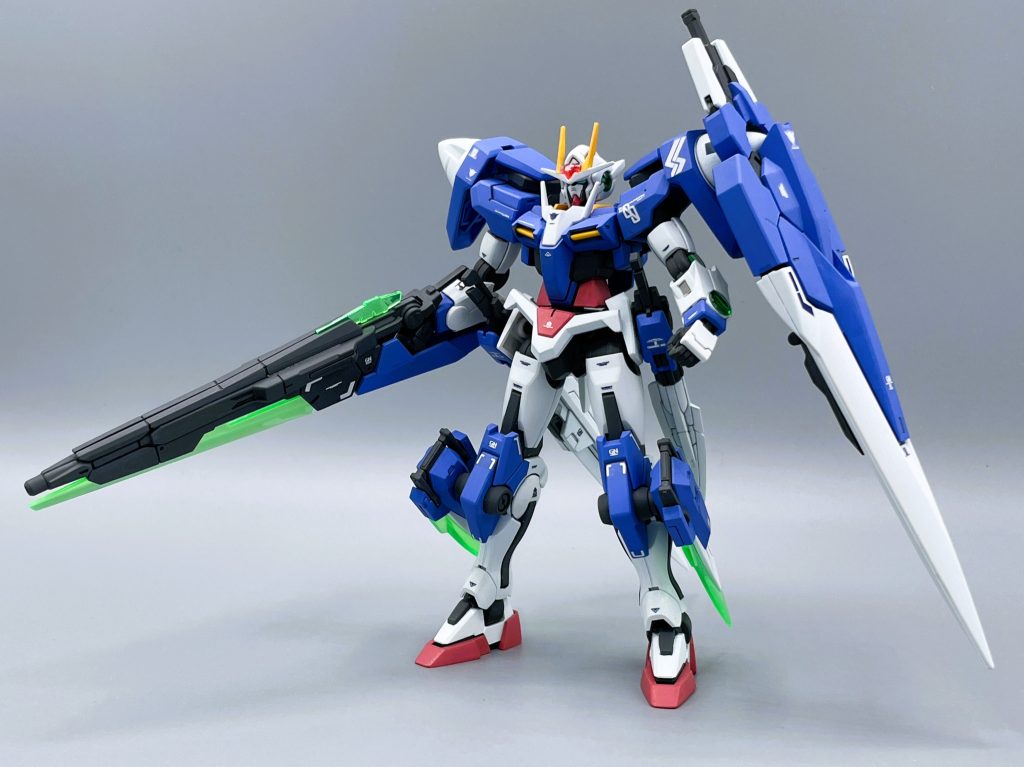 【HG】ダブルオーガンダム セブンソード／G【筆塗り全塗装】