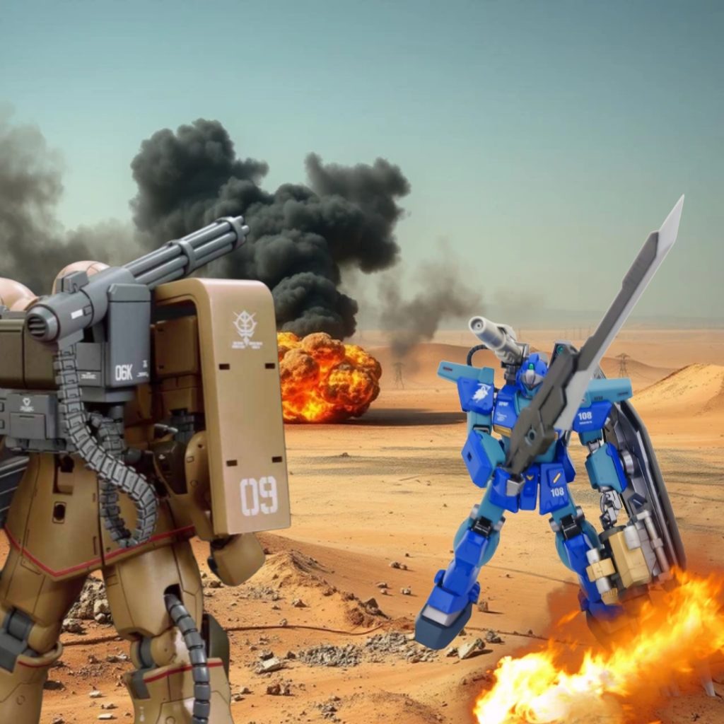 ジオン公国の残党狩りをするユウ・カジマ！