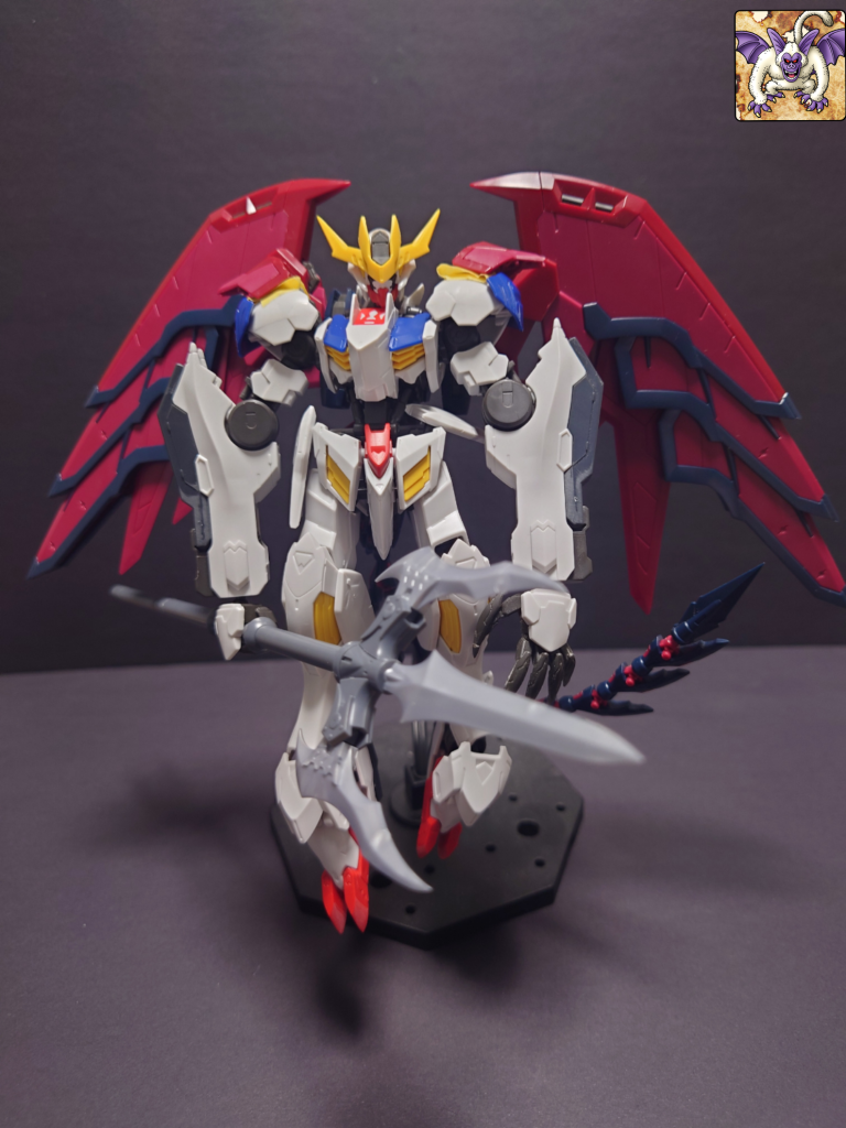 仮組みしてカラーリングを思案悪魔　獣で思いついたのがドラクエのシルバーデビルだったので