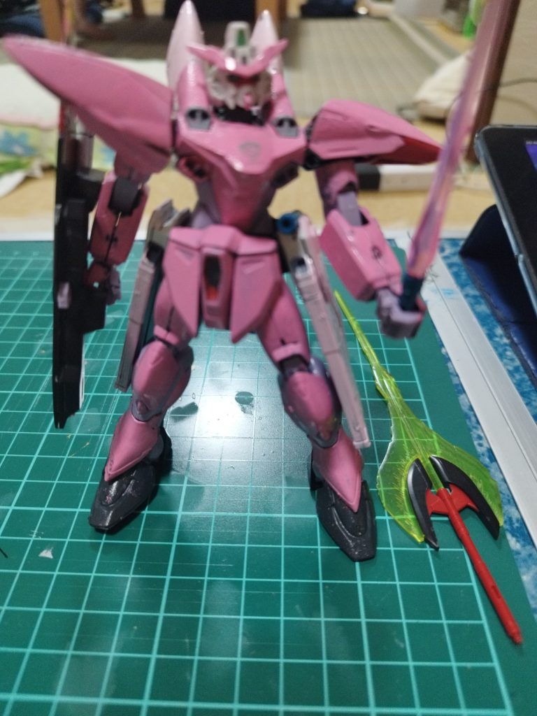 試験管からは色んなビームが出ます臨時用で装備させています