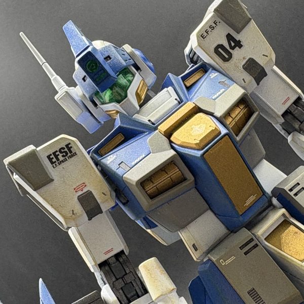 ジムドミナンス　4号機　ウェザリングデビュー