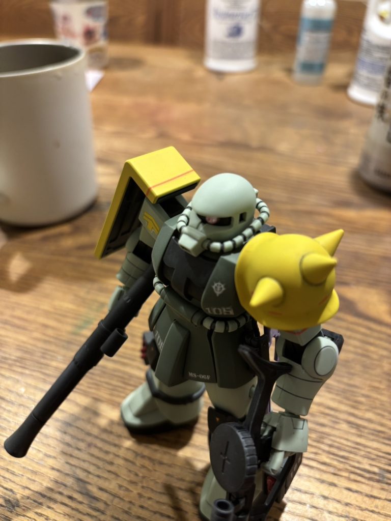 HGUCフレデリック・ブラウン専用ザクII
