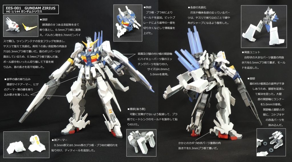 今回の改造点等をまとめてみました。