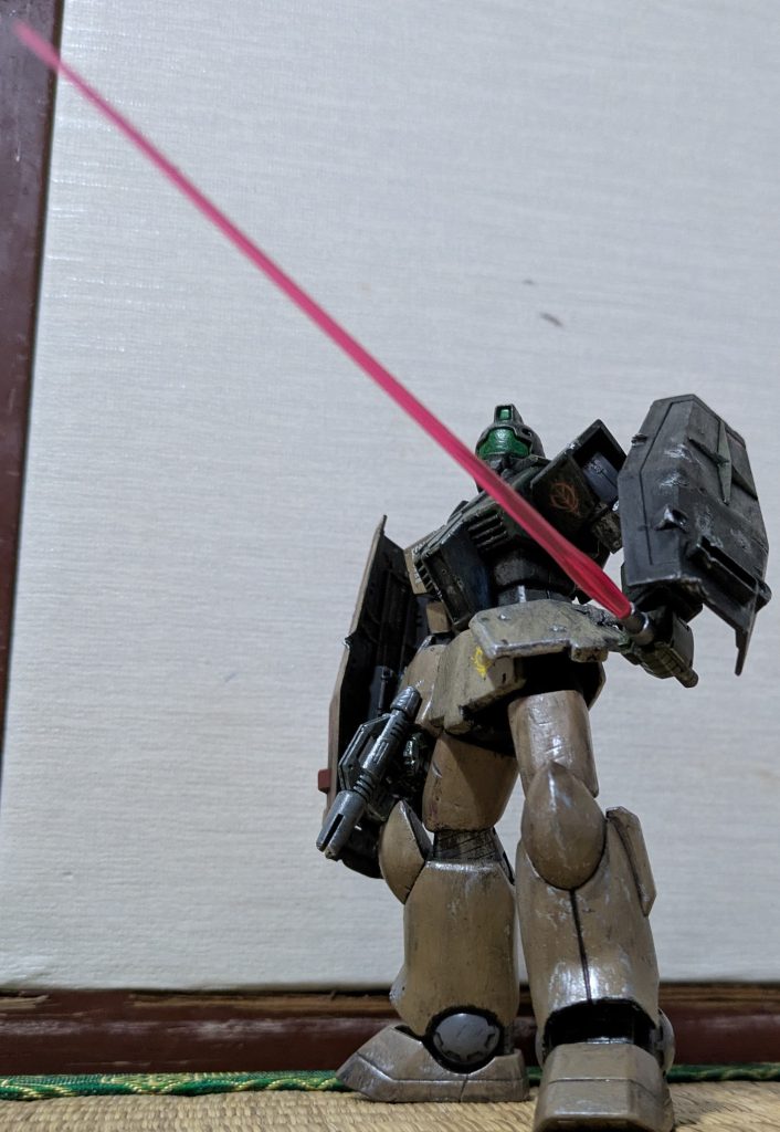 ビームサーベル装備