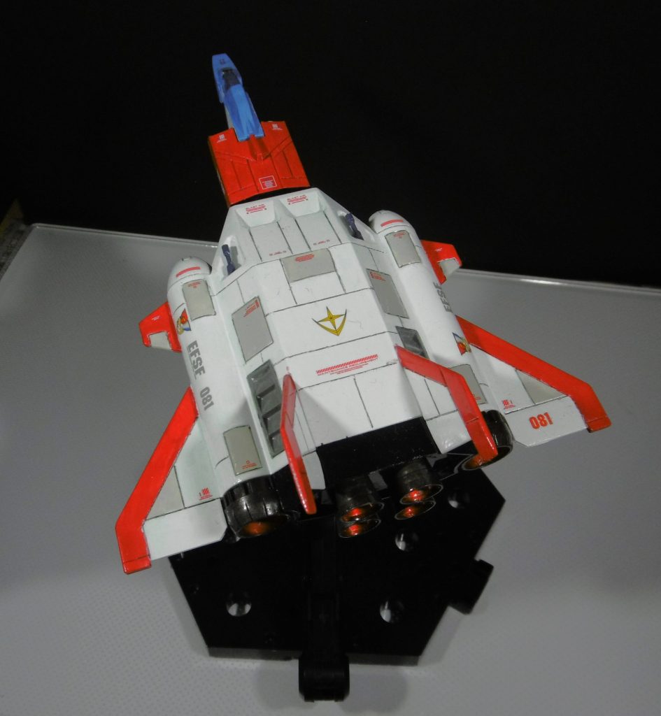 デカールはガンダムデカールDX01とハイキューパーツのコーションデカールを使いました。 