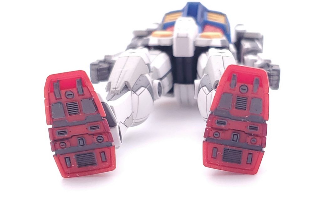 普段は見えない足裏も頑張りました