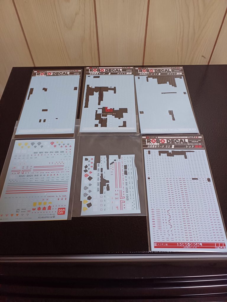 デカールです。こっちは必ず載せます🙇