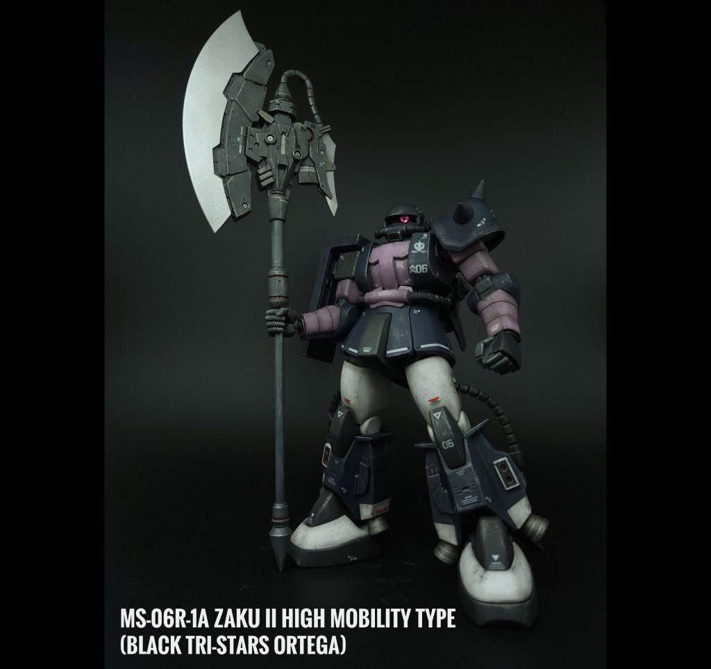 MS-06R-1A 黒い三連星仕様高機動型ザクII Black Tri-stars Zaku II High Mobility Type