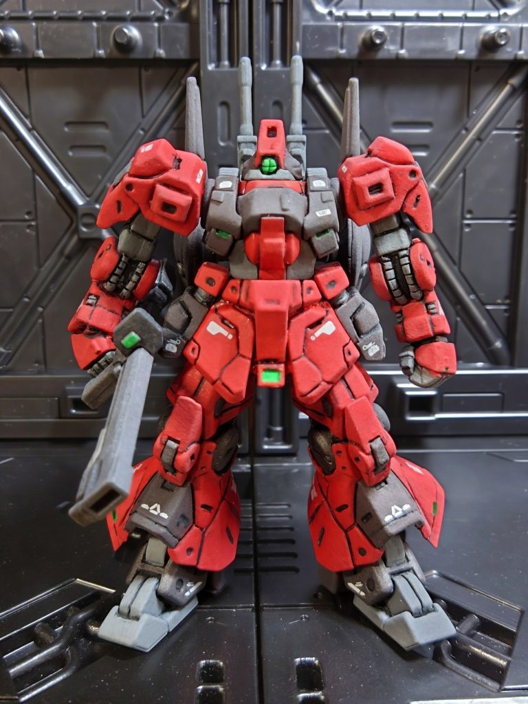 まだまだガンプラリハビリ中なので、今回比較的製作が簡単そうなリック・ディアスをチョイスしましたが…まぁ、作りやすい（笑）。と、言うか最新のガンダムアーティファクトシリーズの造形の進化がヤバい程分かりますね（笑）。まぁ、最新のアーティファクトは良い意味で細かすぎて、パーツの破損や後ハメが大変ですが、今回のリック・ディアスは色んな意味で作りやすかったです（笑）。